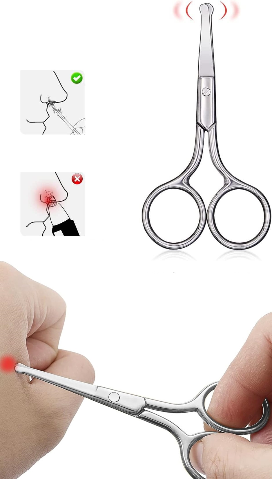 Burun Makası Güvenli Uçlu Solingen Profesyonel 718238