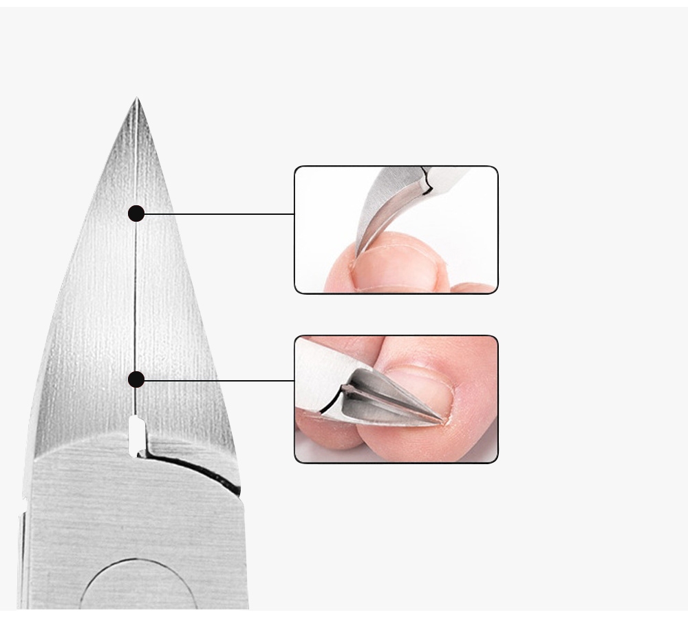 TransForMacion Tırnak Batık Makası Pedikür Makası Tungsten Çelik Profesyonel 721218