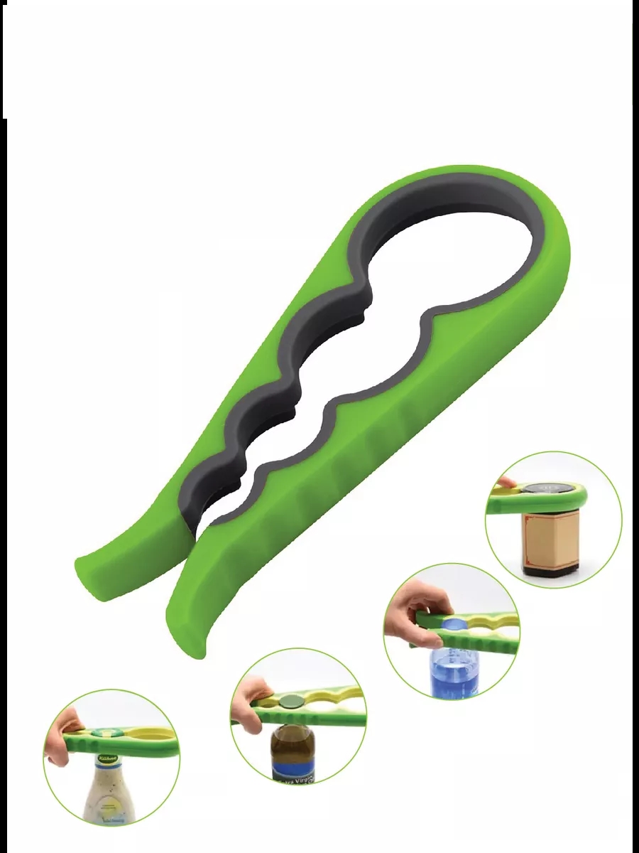 Kavanoz Şişe Açacağı 4 Tip Açacak 4 in 1 721223