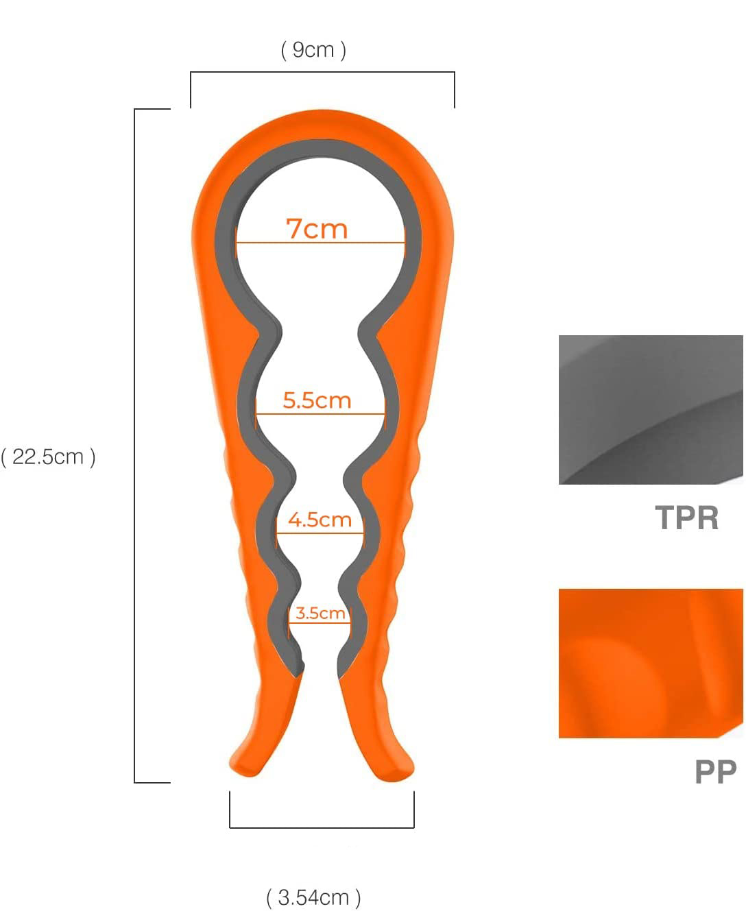 Kavanoz Şişe Açacağı 4 Tip Açacak 4 in 1 721223