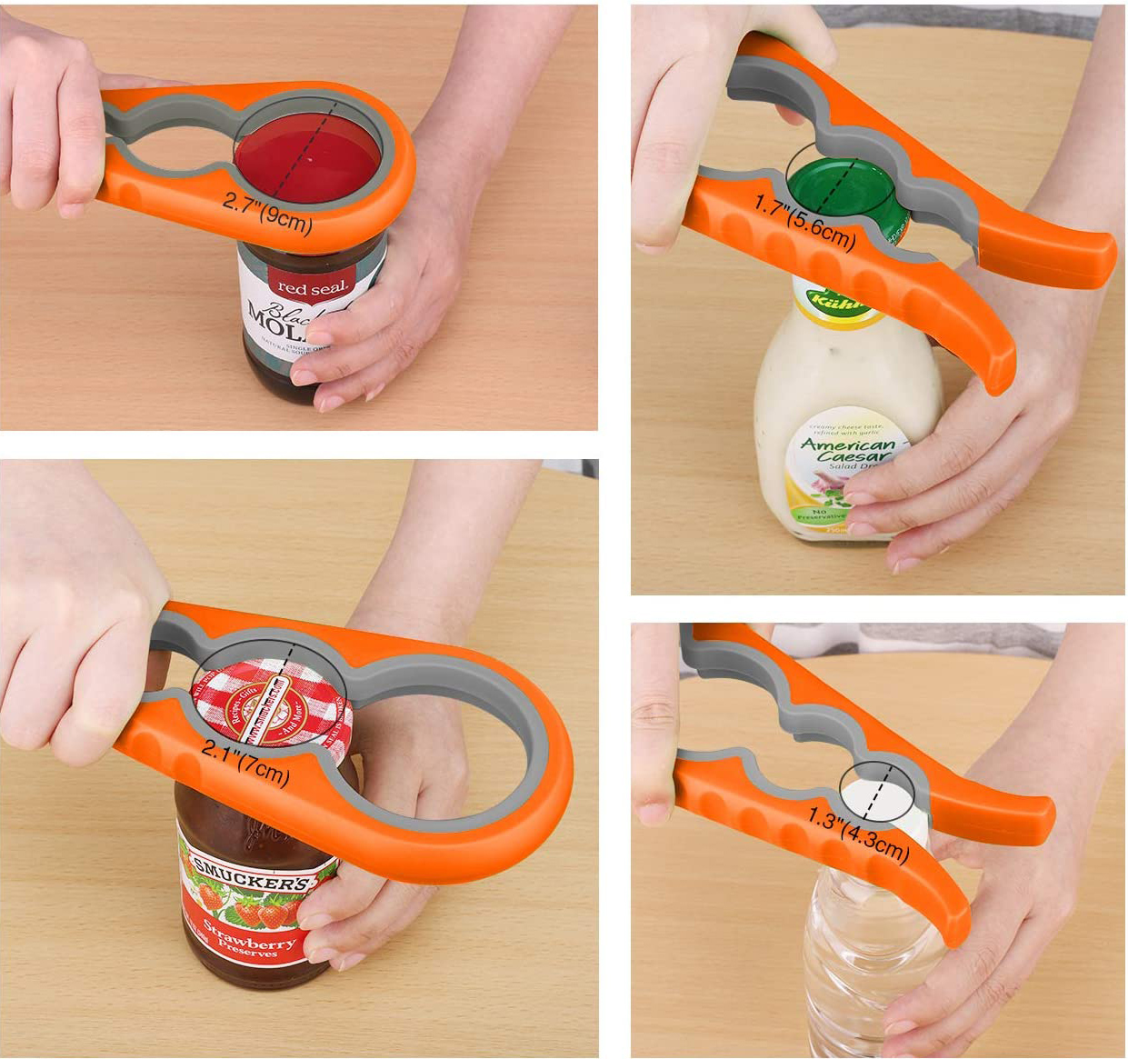 Kavanoz Şişe Açacağı 4 Tip Açacak 4 in 1 721223