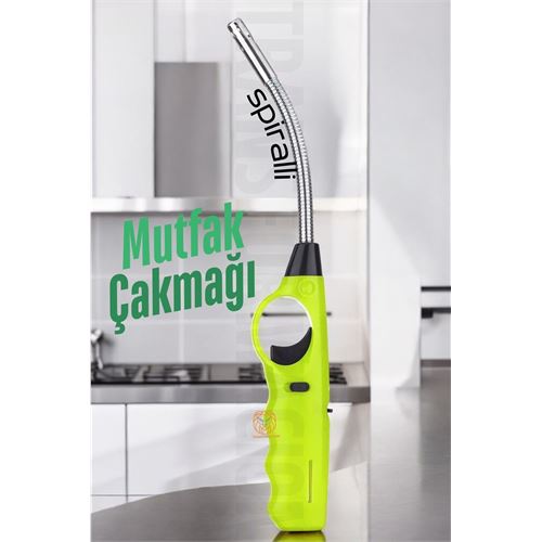 TransForMacion Spiralli Mutfak Çakmağı Barbekü Mangal Mum Çakmağı 721229