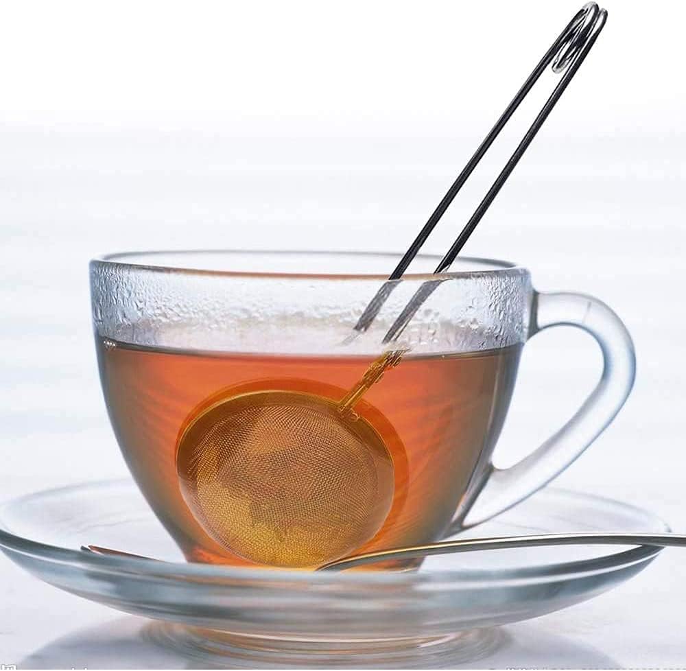 Kıskaçlı Bitki Çayı Filtresi Top Çay Demliği Çay Filtresi Maşası 721230