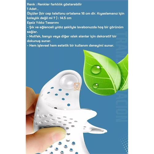 TransForMacion Vantuzlu Gider Süzgeci Lavabo Süzgeci Banyo Dış Süzgeci 721231