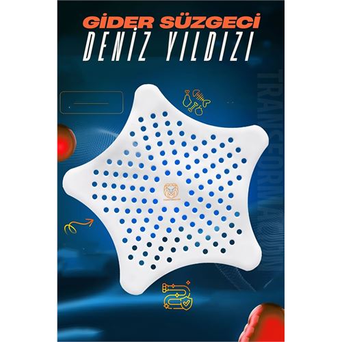 TransForMacion Vantuzlu Gider Süzgeci Lavabo Süzgeci Banyo Dış Süzgeci 721231