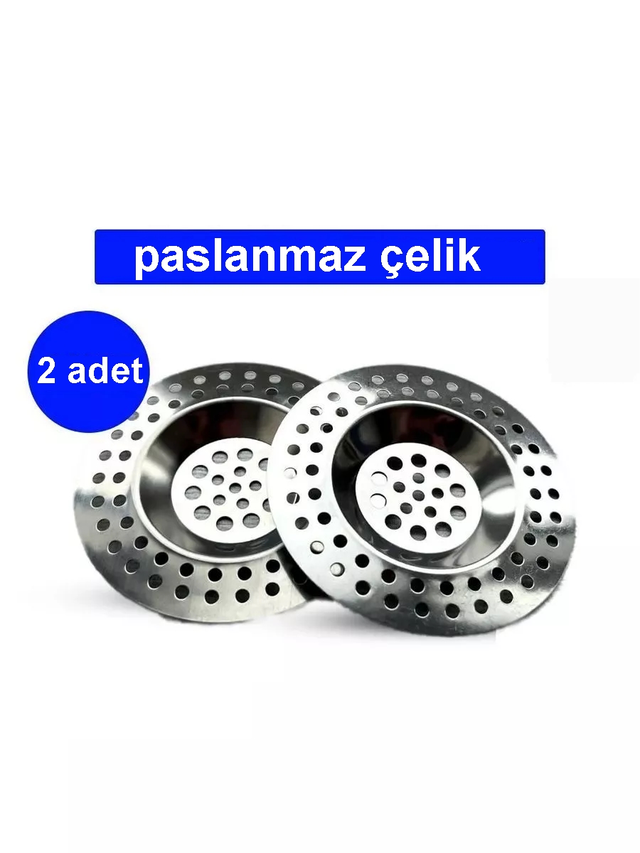 Çelik Lavabo Süzgeci 2 ADET 721232