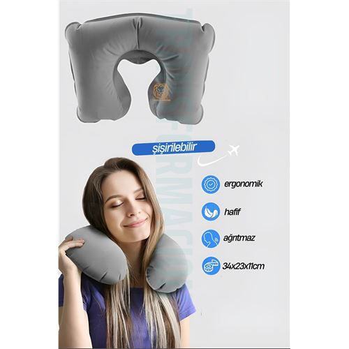 TransForMacion Seyahat Boyun Yastığı Taşınabilir Seyahat Uyku Yastığı 721238