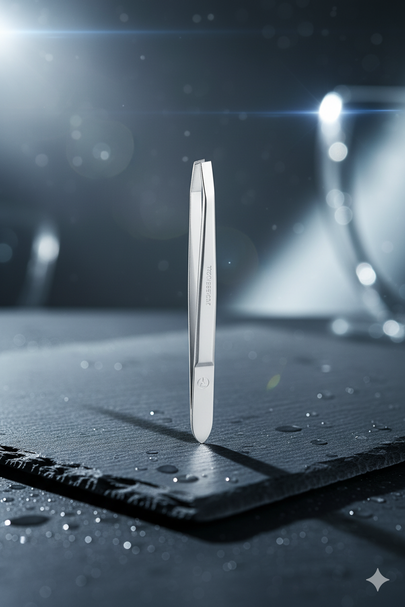 TransForMacion 3 mm İnce Uçlu Cımbız Titanyum Çelik Solingen Professional 721243