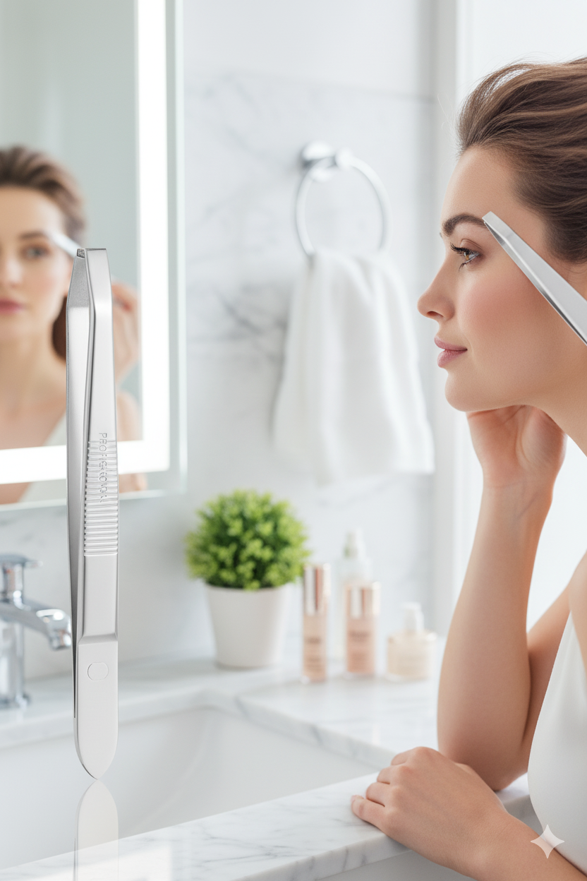 TransForMacion 3 mm İnce Uçlu Cımbız Titanyum Çelik Solingen Professional 721243