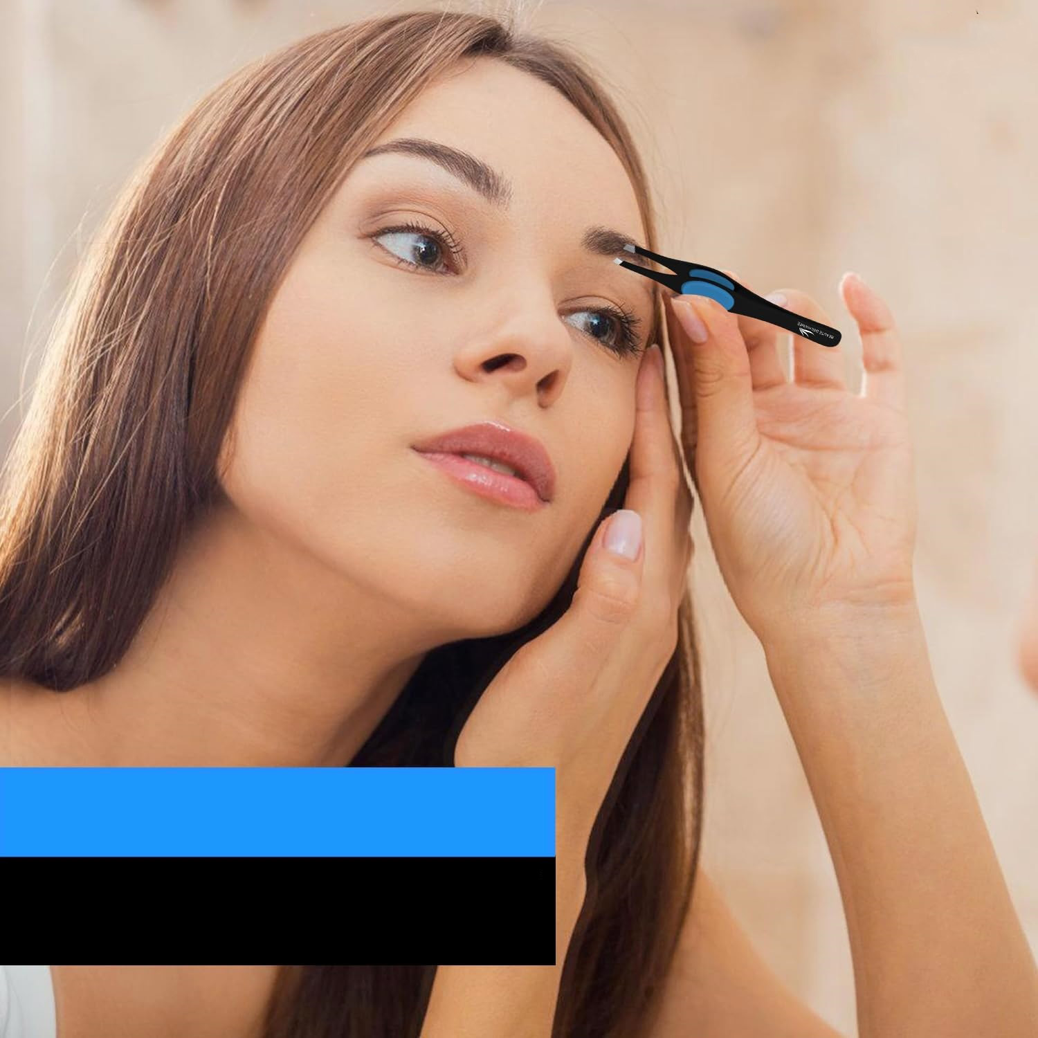 TransForMacion Titanyum Çelik Cımbız Kaş Alma Cımbızı Tüy Alma Cımbızı Solingen Professional  721244	