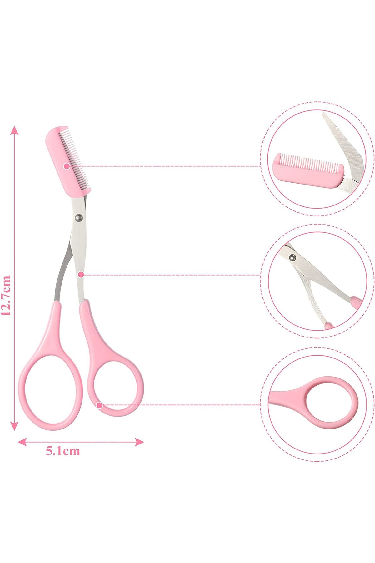 Taraklı Kaş Makası Kaş Düzeltme Bakım Makası 717451