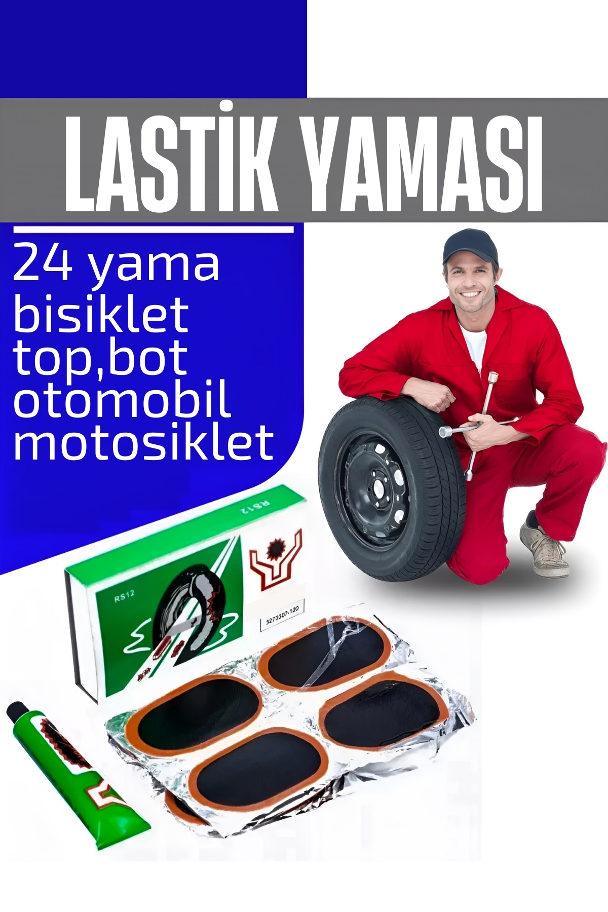 Lastik Yaması 24 Adet Yama Seti 721256