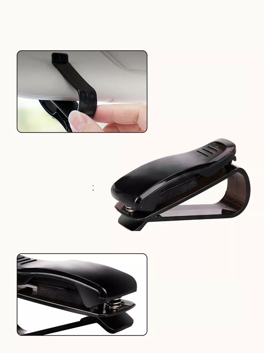 Araç Gözlük Tutucu Güneşliğe Uygun Mini 2 ADET 721257 