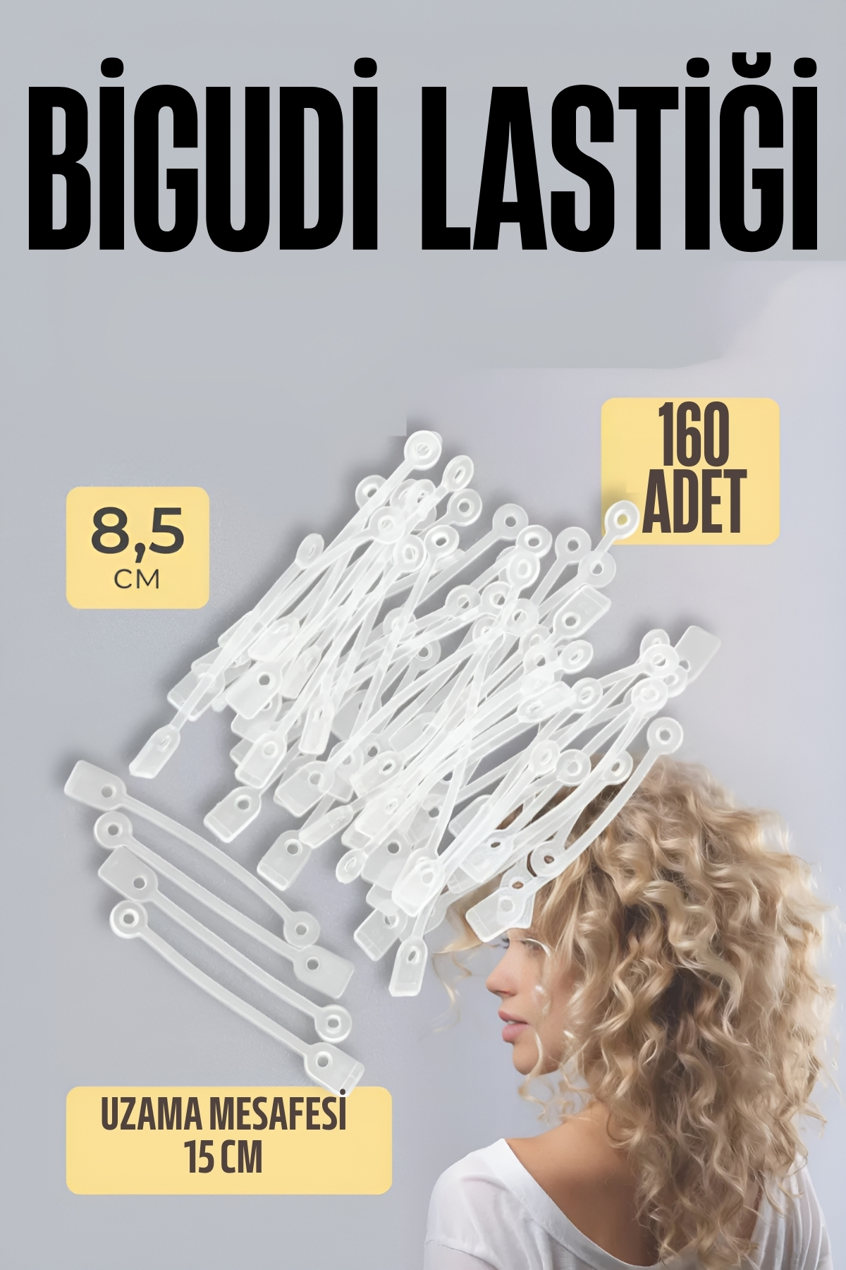 TransForMacion Bigudi Lastiği Perma Lastikleri 144 ADET 718668