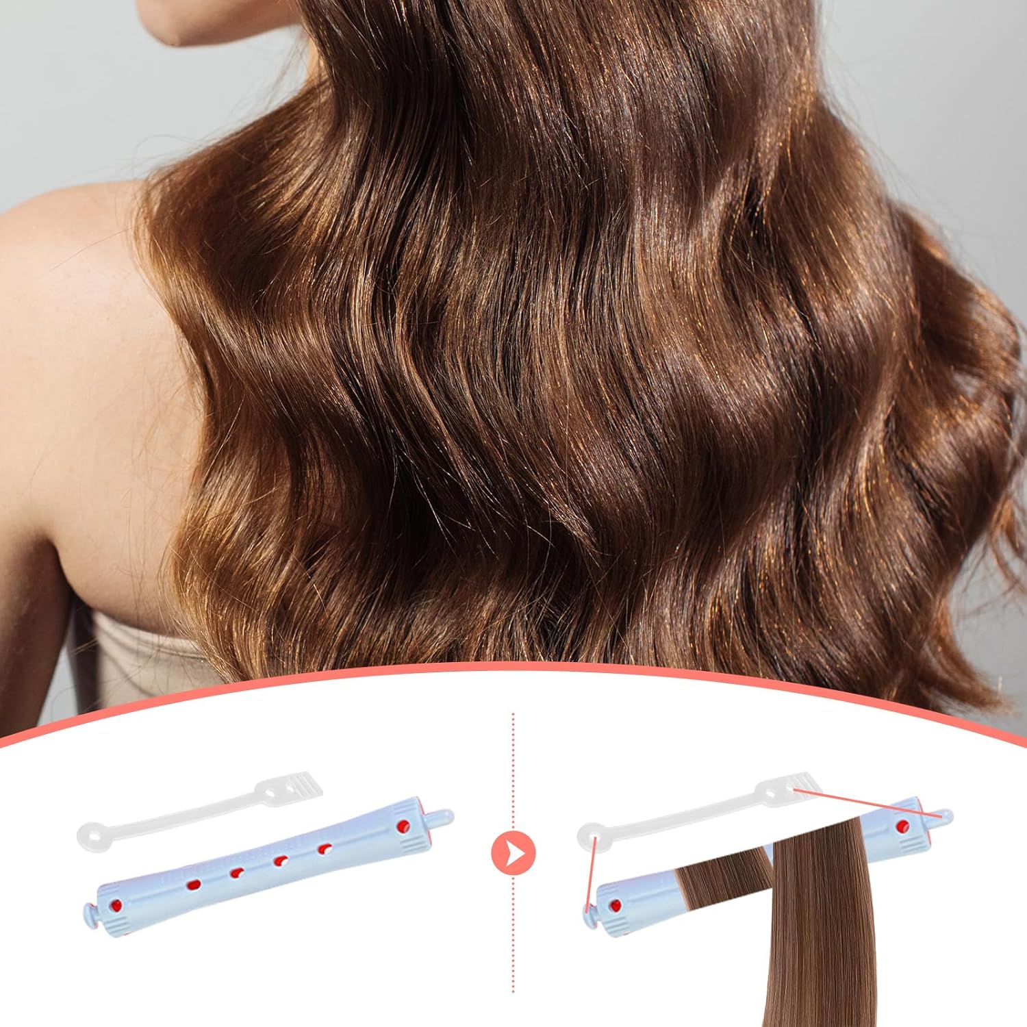 TransForMacion Bigudi Lastiği Perma Lastikleri 144 ADET 718668