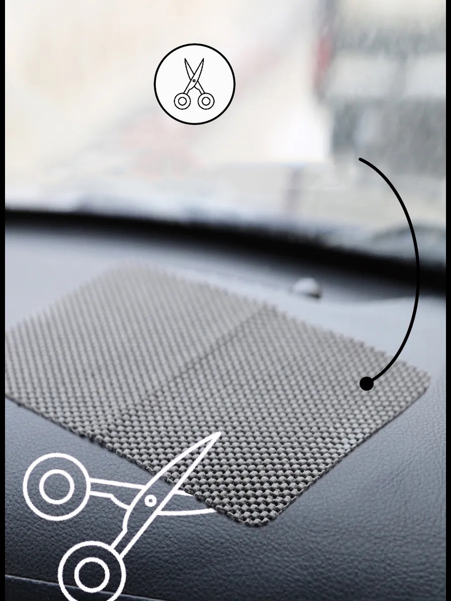 TransForMacion Araç Torpido Üzerine Kaydırmaz Ped 721262