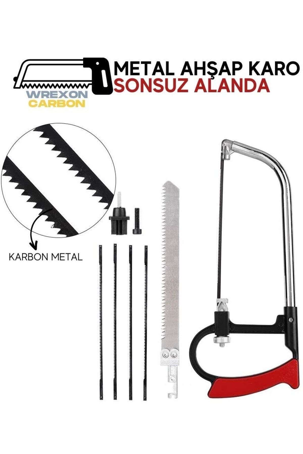 Testere Seti 8 in 1 8 Fonksiyonlu Karbon Çelik 721267	