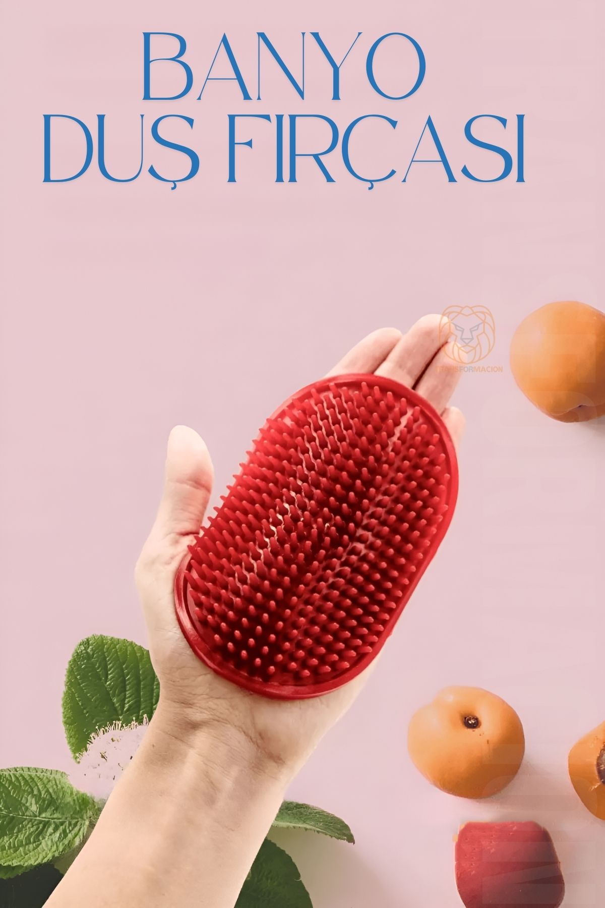 Silikon Banyo Fırçası Masajlı 