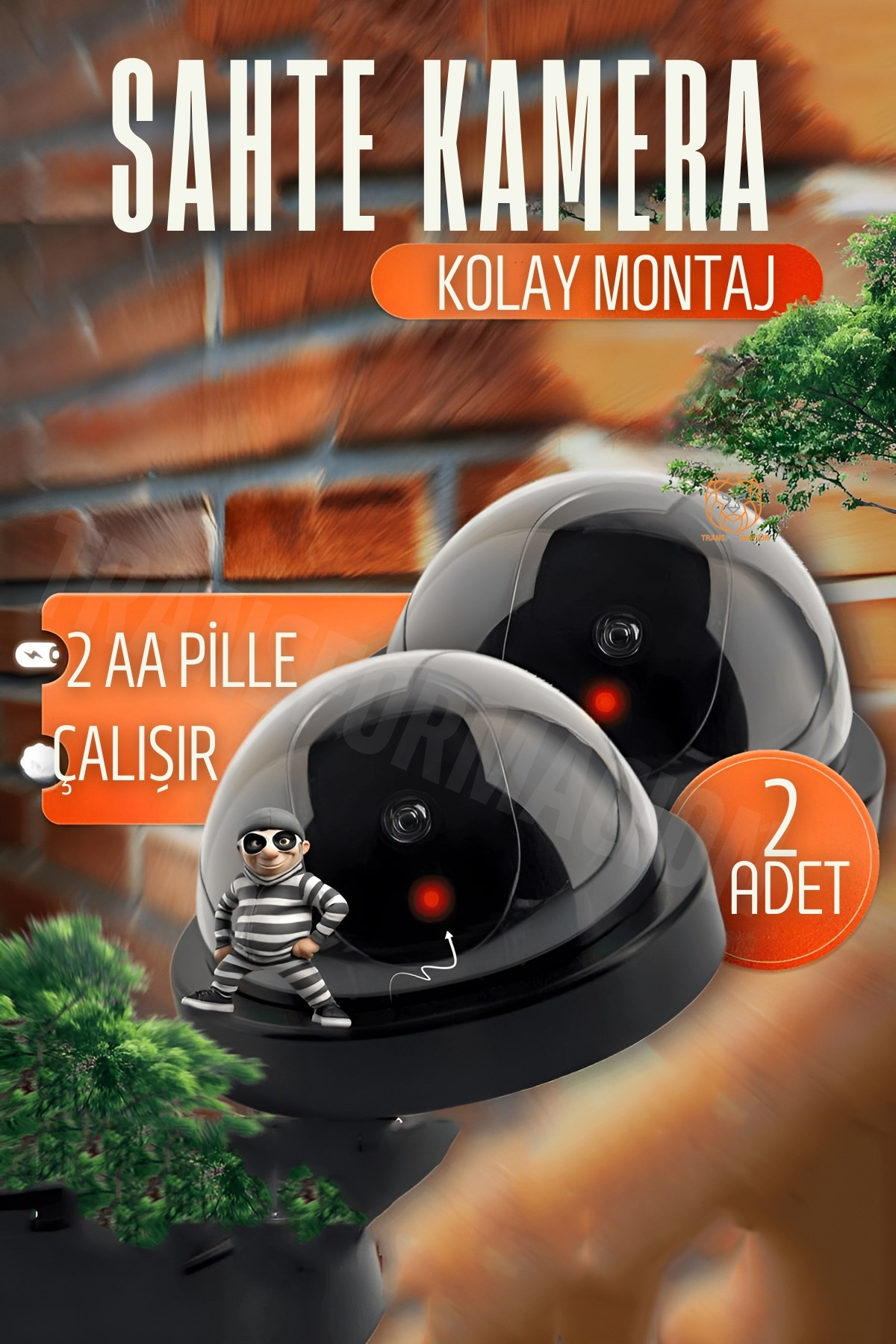 Modacar Caydırıcı Kamera Aktivasyon Işıklı 2 ADET 