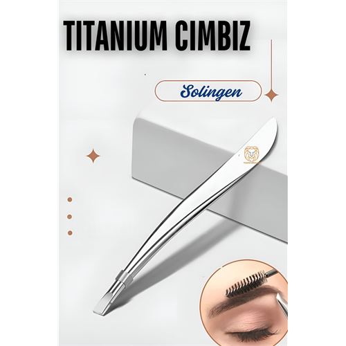 ModaCar Cımbız Titanyum Çelik Solingen Professional 