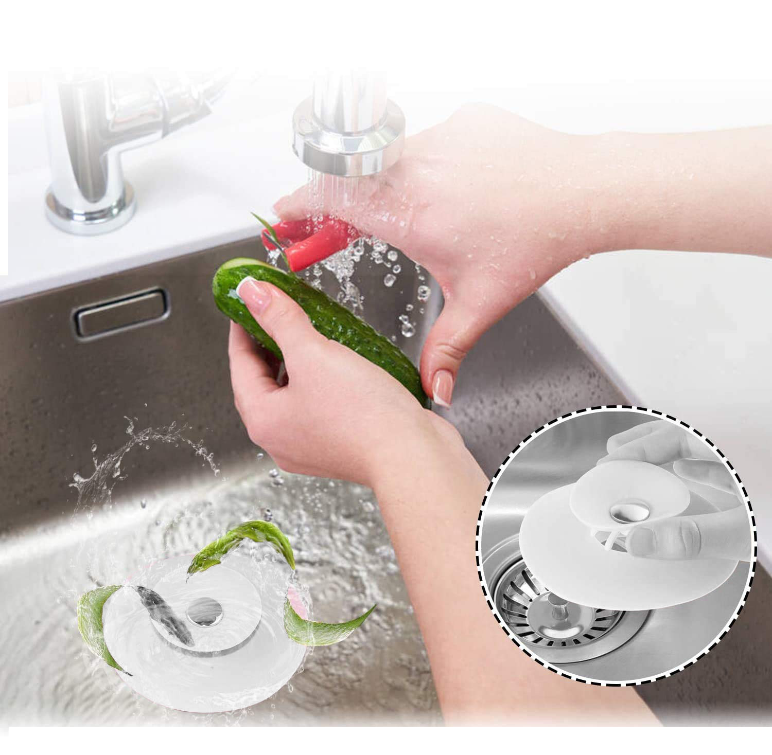 Lavabo Süzgeci Bas-Bırak 2 ADET 721277