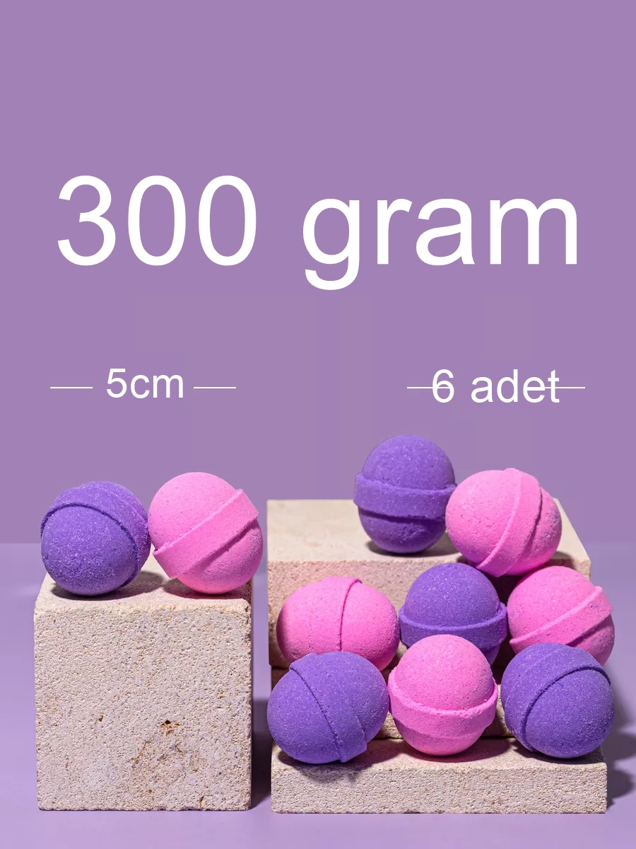 Manikür Pedikür Topu Manikür Bombası 6 adet 300 Gram 721279