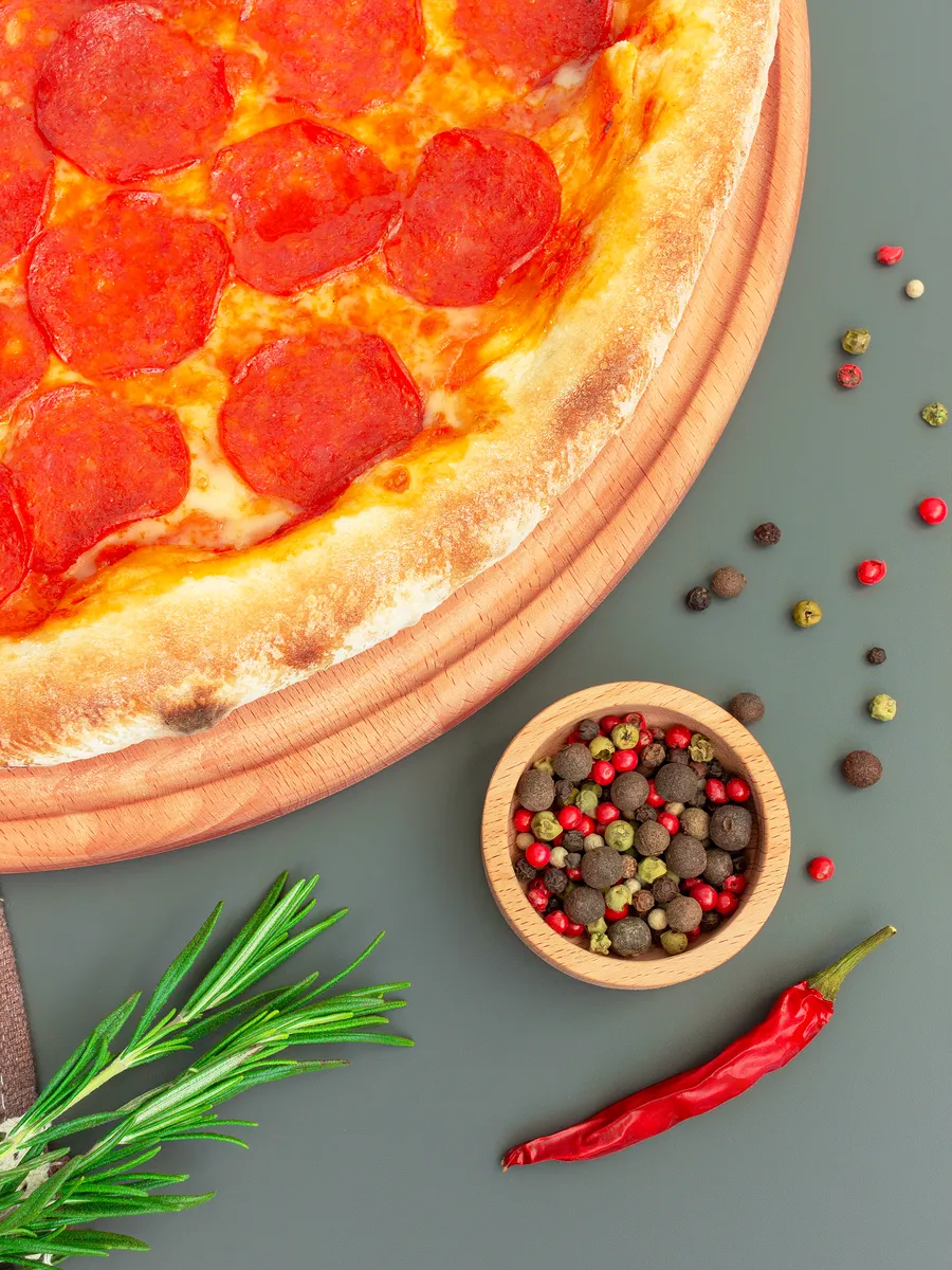 TransForMacion Ahşap Pizza Lahmacun Pide Sunum ve Kesim Tahtası 34 cm 2 ADET 721285