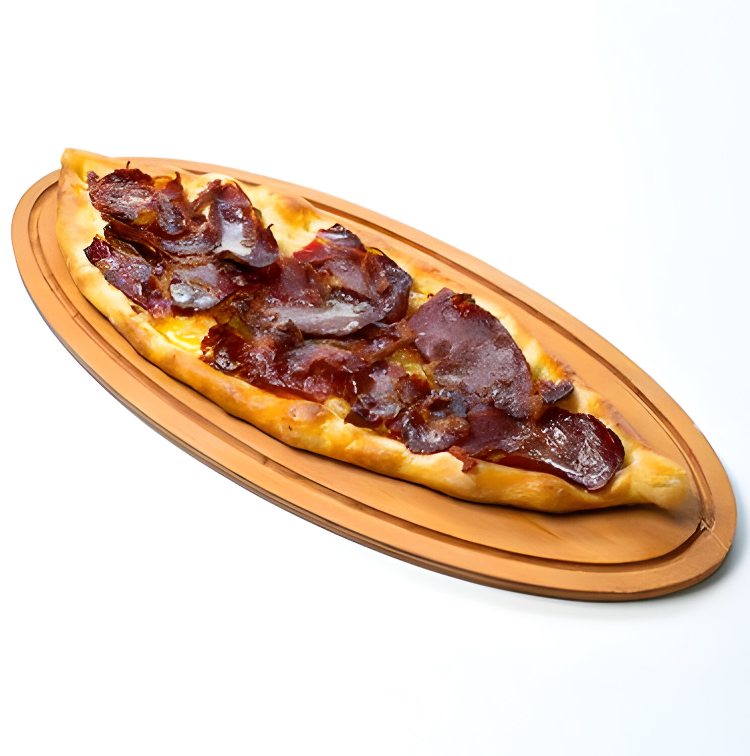 Ahşap Pide Sunum ve Kesim Tahtası 2 adet 40 Cm 721286