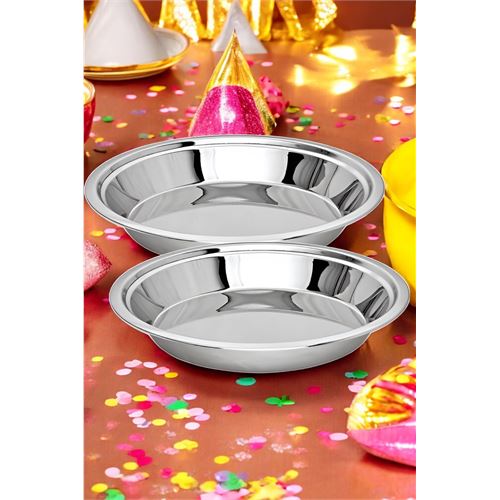TransForMacion Çocuk Tabağı Güvenli Kenarlı Çelik 2 Adet 21 cm 721296