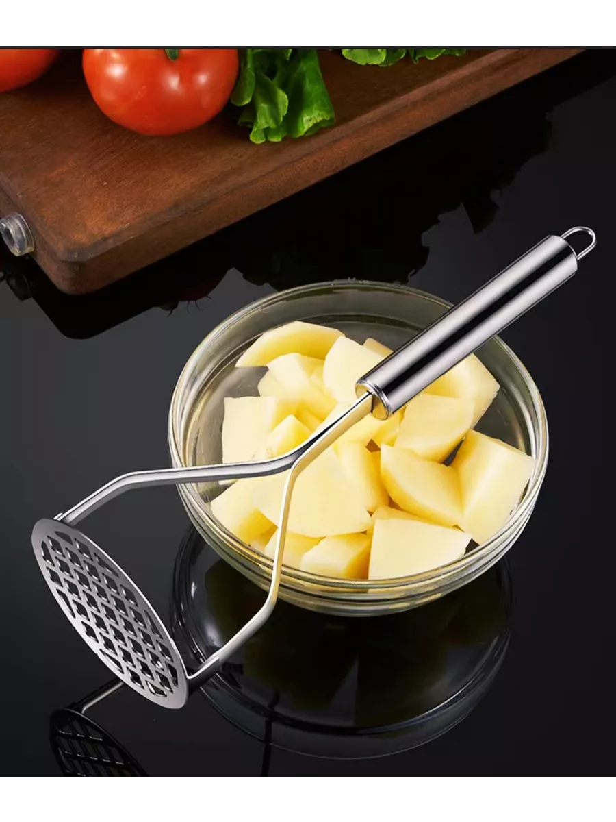 TransForMacion Patates Ezici  304 Paslanmaz Çelik Havuç Muz Avokado Ezici 721297