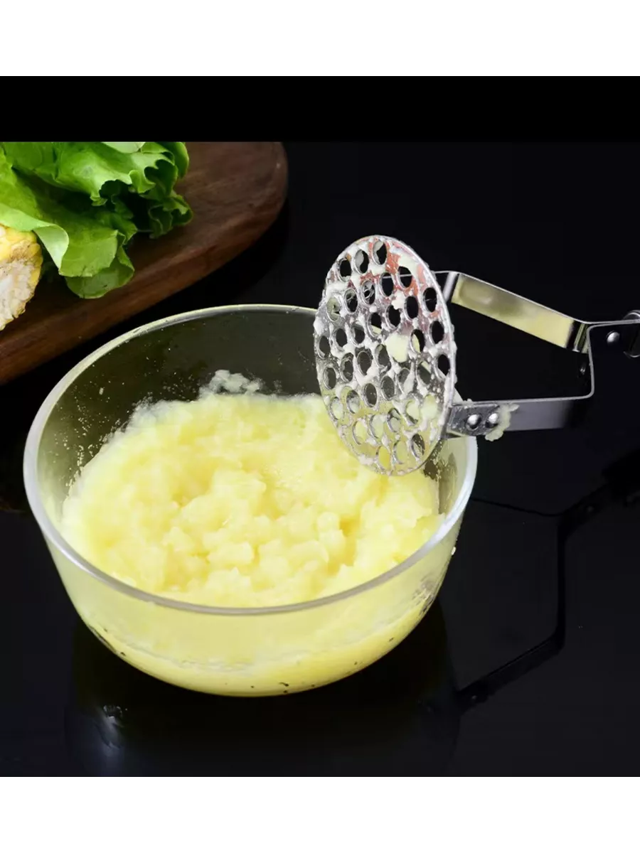 TransForMacion Patates Ezici  304 Paslanmaz Çelik Havuç Muz Avokado Ezici 721297