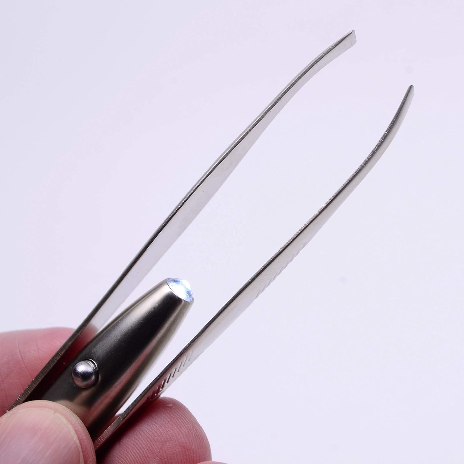 Led Işıklı Cımbız Kirpik Kaş Cımbız Epilasyon Cımbızı 721301