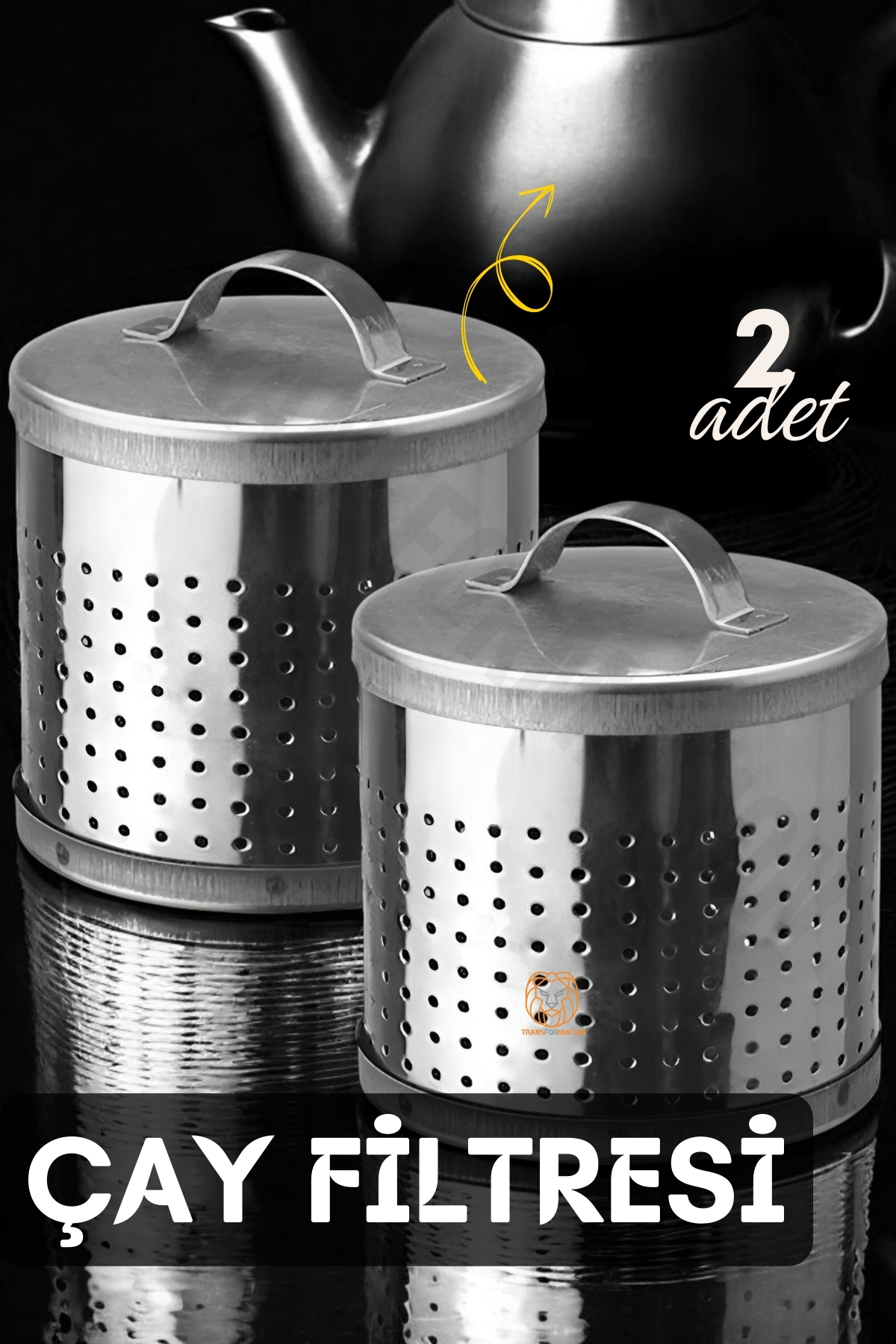 Çay Filtresi Bitki Çayı Filtresi Metal 721305