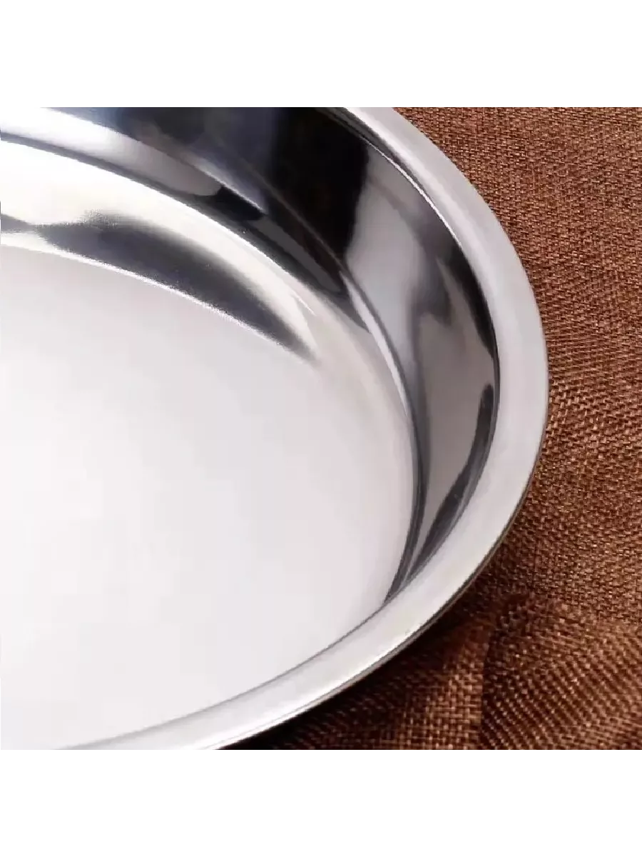 Çelik Fırın Tepsisi 33 cm 304 Paslanmaz Çelik 721313