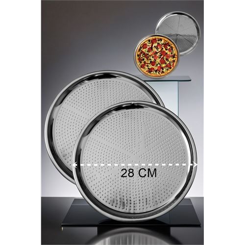 TransForMacion Lahmacun Pizza Pide Pişirme Tepsisi 28 CM 2 li SET 721314