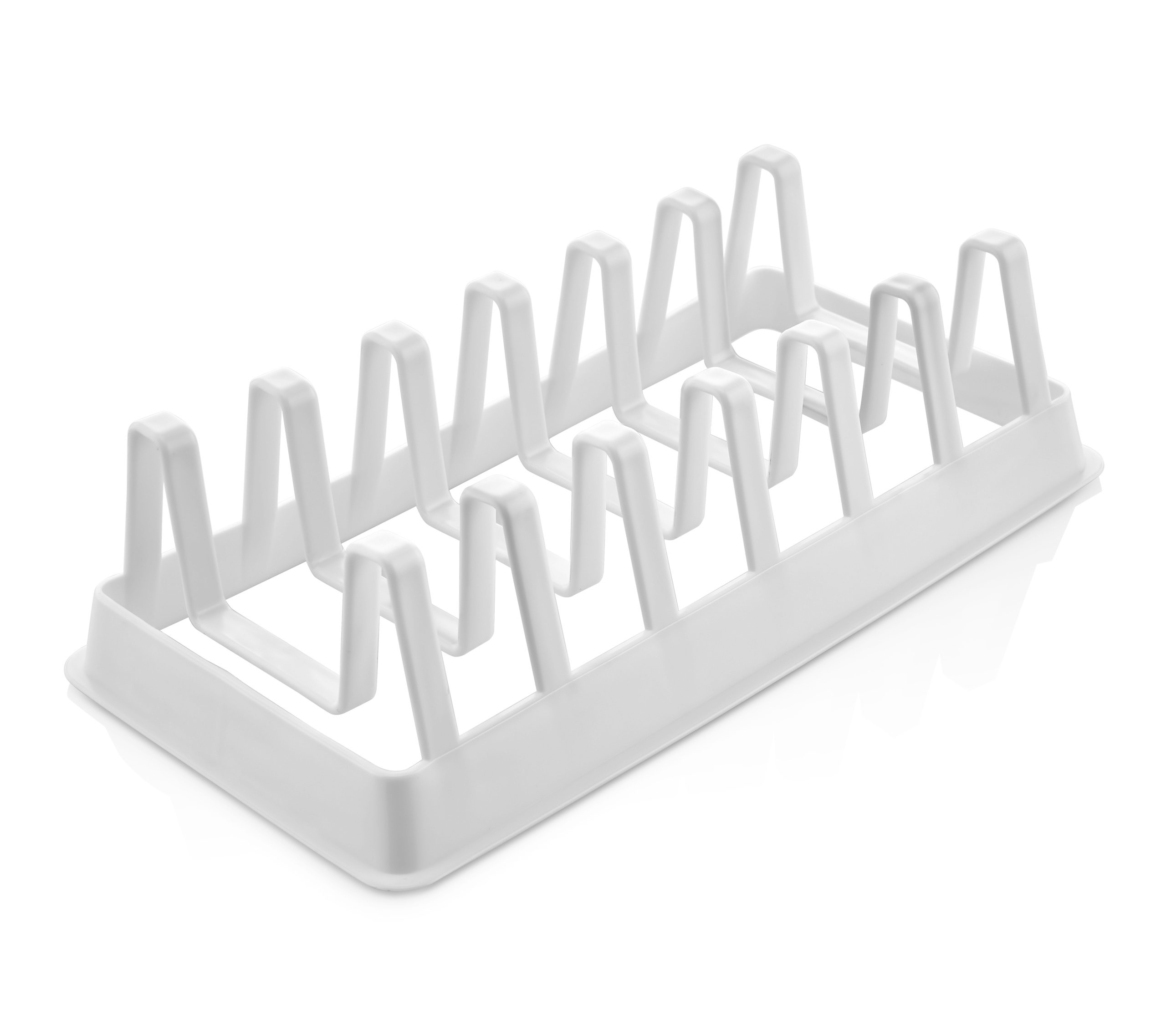 Tabak Düzenleyici Kurutmalık Dolap İçi Tencere Kapak Organizer BEYAZ 721351