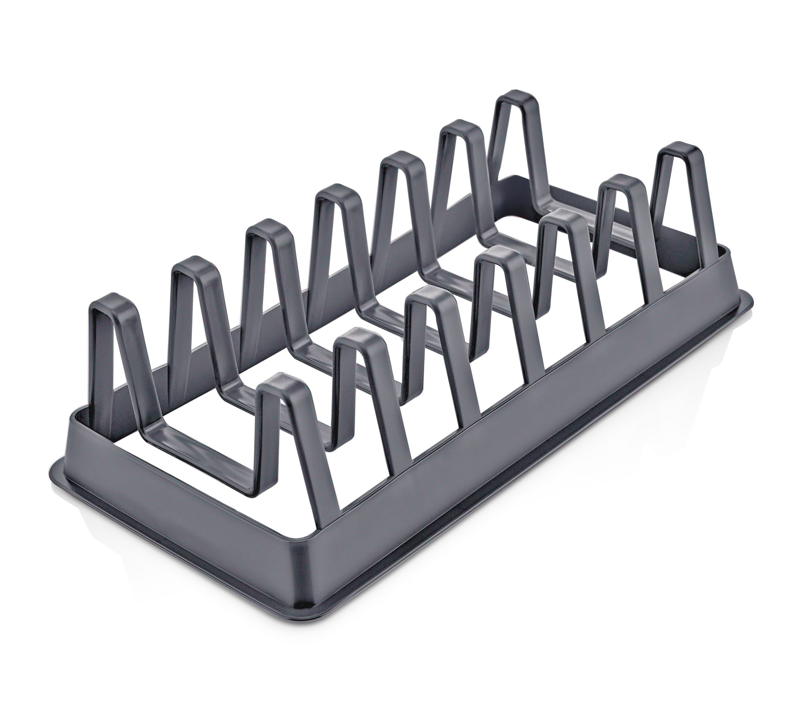 Tabak Düzenleyici Kurutmalık Dolap İçi Tencere Kapak Organizer GRİ 721351