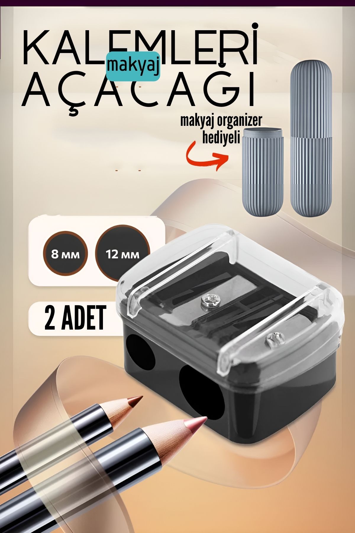 Makyaj Kalem Açacağı Makyaj Malzemeleri Organizeri 712856
