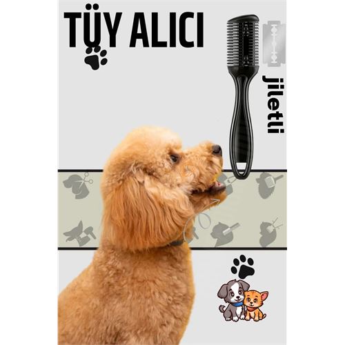 ModaCar Kedi ve Köpek Jiletli Tüy Alma Tarağı  