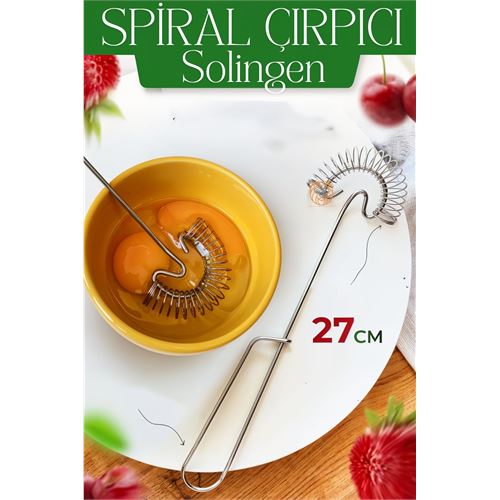 ModaCar Çelik Spiral Çırpıcı Solingen Professional  