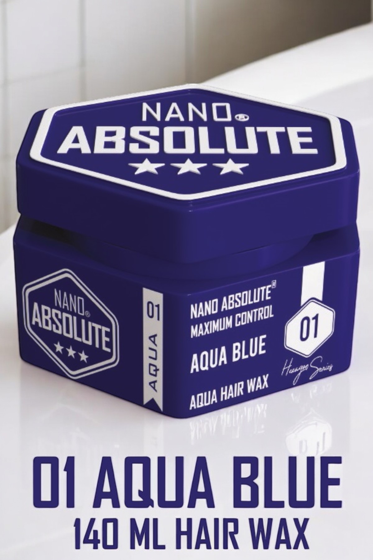 ModaCar Saç Wax Aqua Blue Sert ve Parlak Absolute Professional  