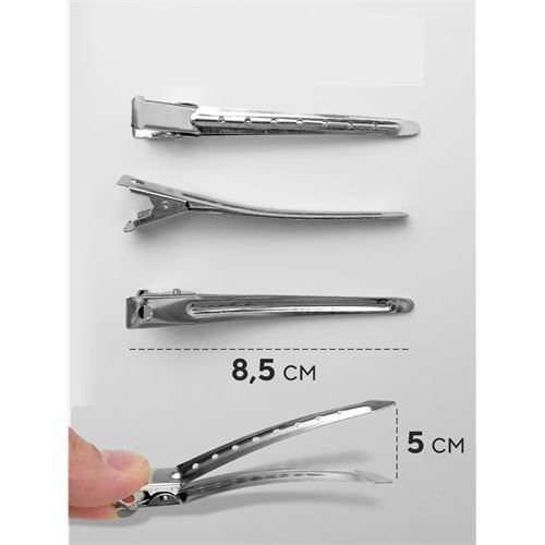 TransForMacion Saç Klipsi Metal Toka Profesyonel 6 Adet  721372
