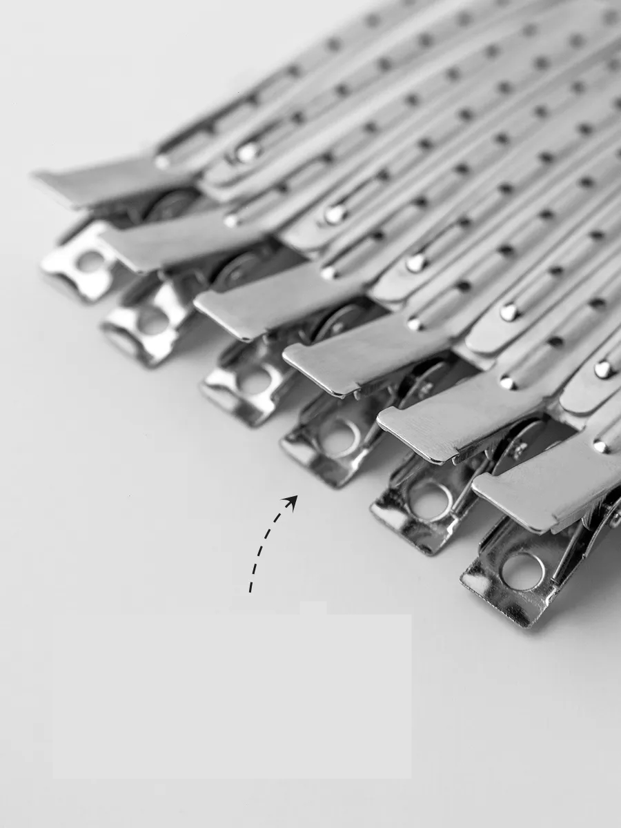 Saç Klipsi Metal Toka Profesyonel 6 Adet  721372