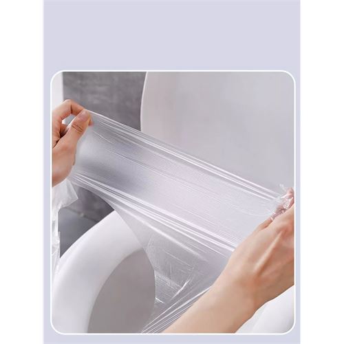 TransForMacion Klozet Kapağı Kılıfı Hijyenik Seyahat Tek Kullanımlık Klozet WC Örtüsü 100 ADET 721374