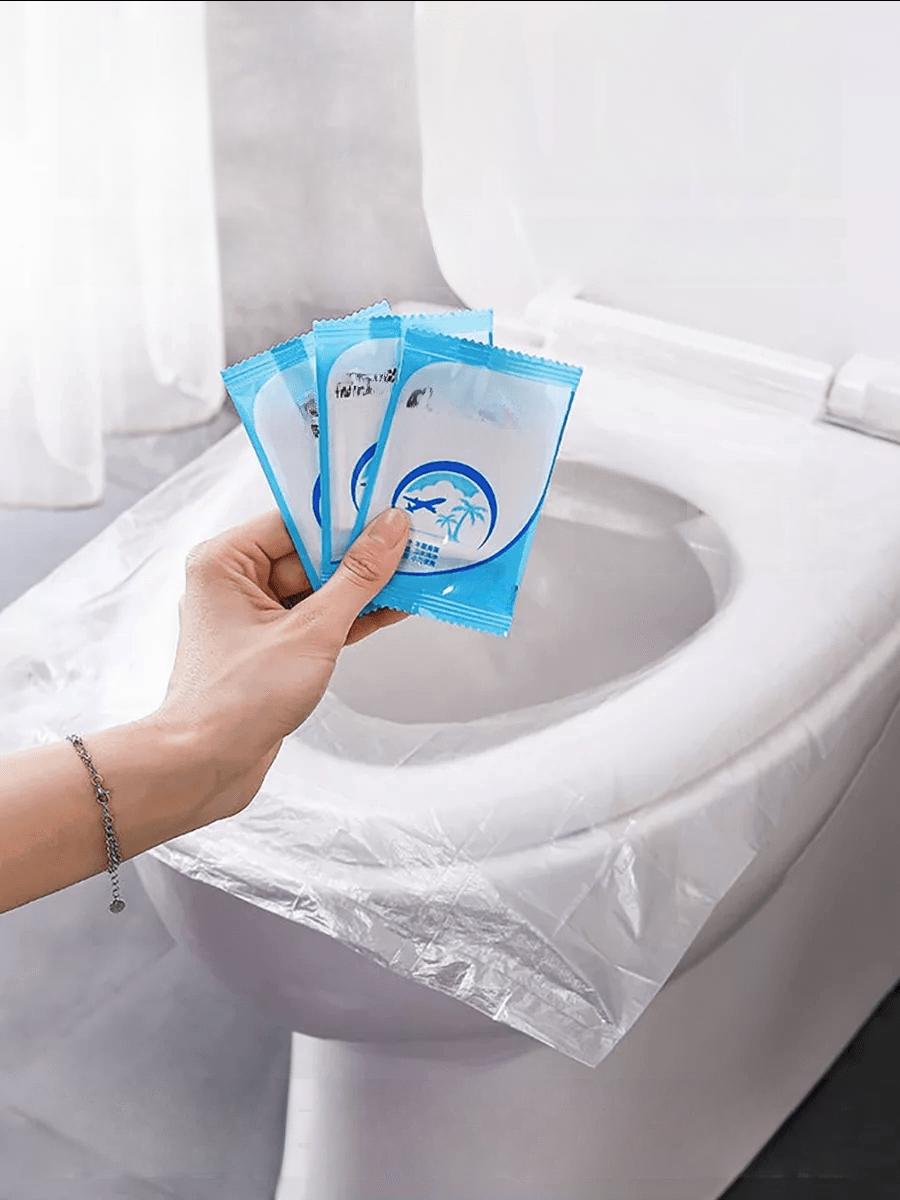 Klozet Kapağı Kılıfı Hijyenik Seyahat Tek Kullanımlık Klozet WC Örtüsü 100 ADET 721374