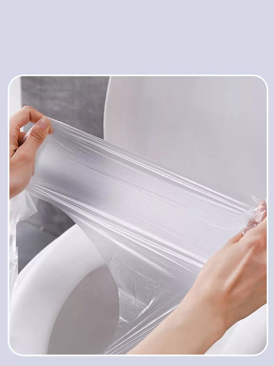 Klozet Kapağı Kılıfı Hijyenik Seyahat Tek Kullanımlık Klozet WC Örtüsü 100 ADET 721374