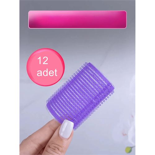 TransForMacion 3 Cm Bigudi  Isısız Saç Şekillendirme Doğal Bukle Bigudisi Profesyonel 12 ADET 721375 