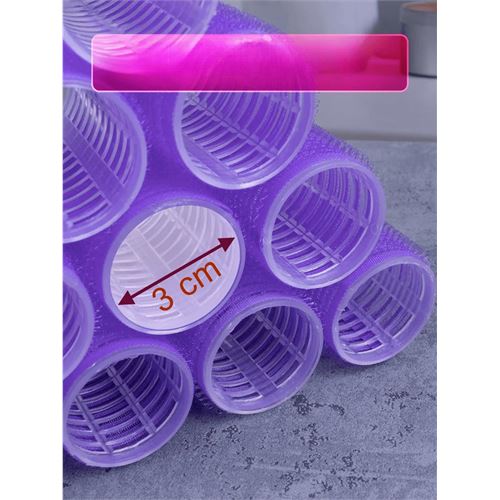 TransForMacion 3 Cm Bigudi  Isısız Saç Şekillendirme Doğal Bukle Bigudisi Profesyonel 12 ADET 721375 