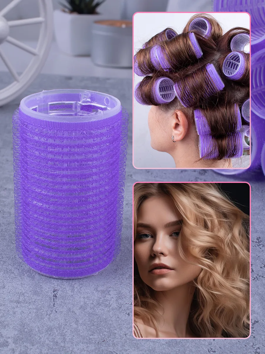 3 Cm Bigudi  Isısız Saç Şekillendirme Doğal Bukle Bigudisi Profesyonel 12 ADET 721375 