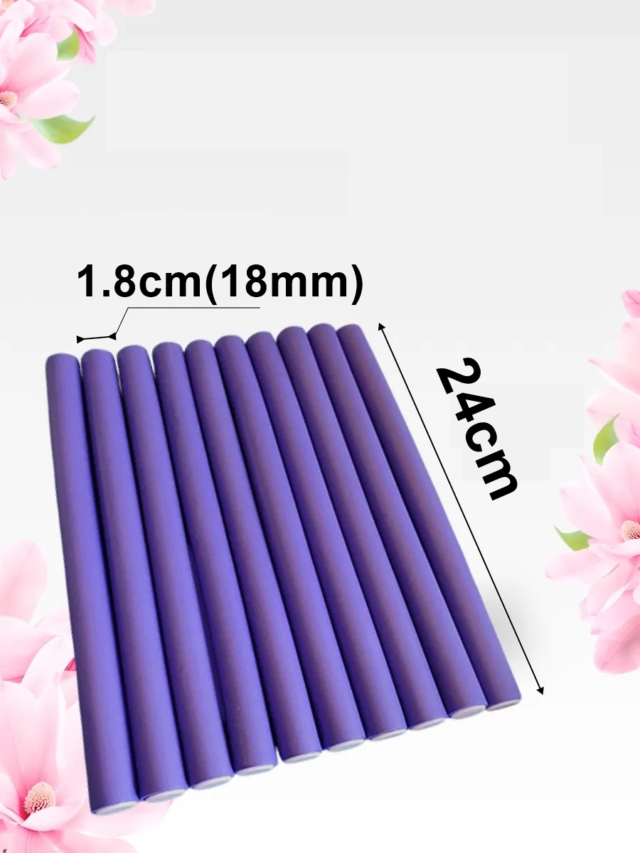 Bumerang Sosis Bigudi Tarak Seti 18 mm Kalınlık 10 Adet 721386